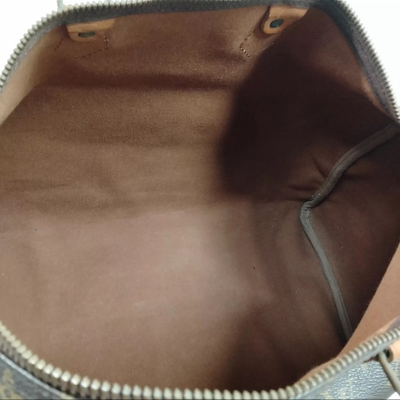 AUTH Louis Vuitton LV Handbag Tote Speedy 40 Brown Monogram - Picture 8 of 9